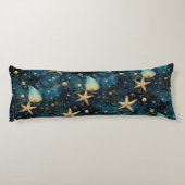 Seebarsch-Muster Kissen (Rückseite)