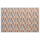 Seebauweise, Streifen Orange, blau Stoff (Yard (91,4 cm))