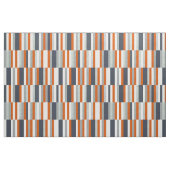 Seebauweise, Streifen Orange, blau Stoff (Fat Quarter (45,7 x 55,9 cm))