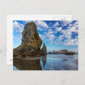 Seebecken am Bandon Beach in Bandon, Oregon 1 Postkarte (Vorne/Hinten)