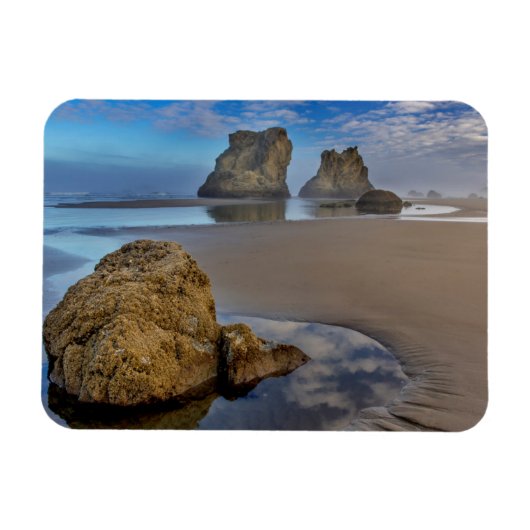 Seebecken am Bandon Beach in Bandon, Oregon 2 Magnet (Horizontal)