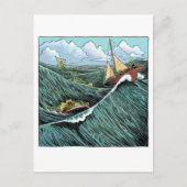 Seebewohner Postkarte (Vorderseite)