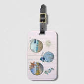 Seebilder Gepäckanhänger (Vorderseite Vertikal)