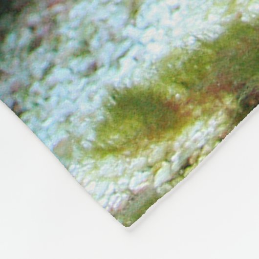 Seeblau-Fische Fleecedecke (Ecke)