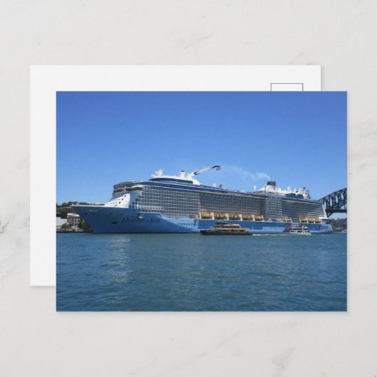 Seeblick an der Kreislaufbahn Postkarte (Vorne/Hinten)