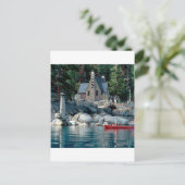 Seeblick bei Canoe Tahoe Postkarte (Stehend Vorderseite)