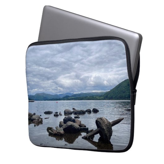 Seeblick Laptopschutzhülle (Vorderseite Links)