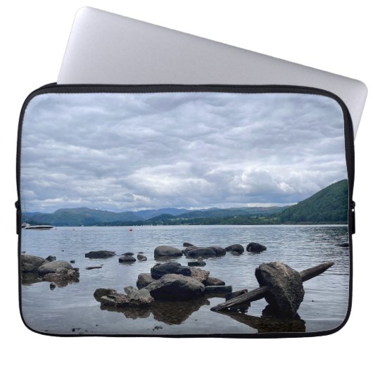 Seeblick Laptopschutzhülle (Vorderseite)