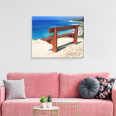 Seeblick Leinwanddruck (Insitu (Wohnzimmer))