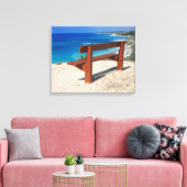 Seeblick Leinwanddruck (Insitu (Wohnzimmer))