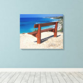 Seeblick Leinwanddruck (Insitu (Holzboden))