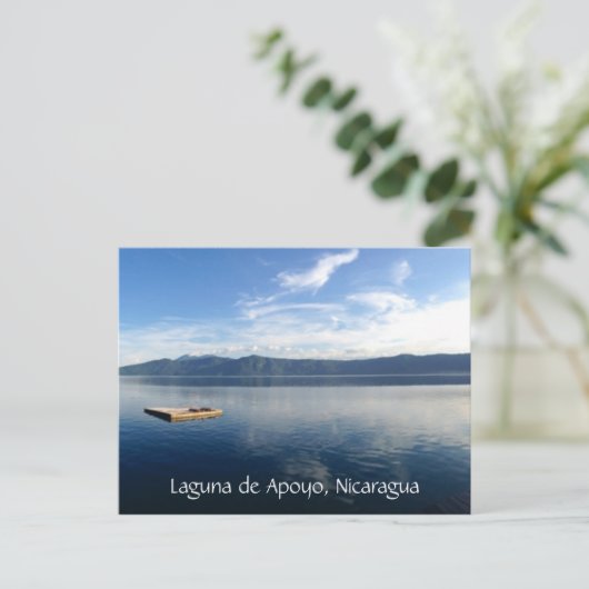 Seeblick Postkarte (Stehend Vorderseite)