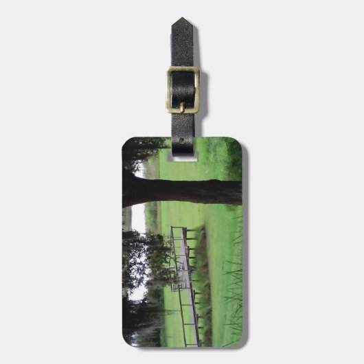 Seeblick Trockendock Gepäckanhänger (Vorderseite vertikal)