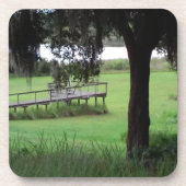 Seeblick Trockendock Getränkeuntersetzer (Vorderseite)