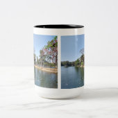 Seeblick Zweifarbige Tasse (Mittel)