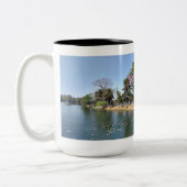 Seeblick Zweifarbige Tasse (Links)