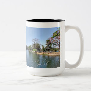 Seeblick Zweifarbige Tasse