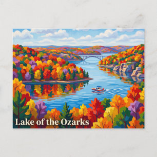 Seeboden der Ozarks USA Postkarte