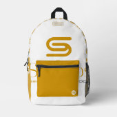 SEEBOOS BEDRUCKTER RUCKSACK (Vorderseite)