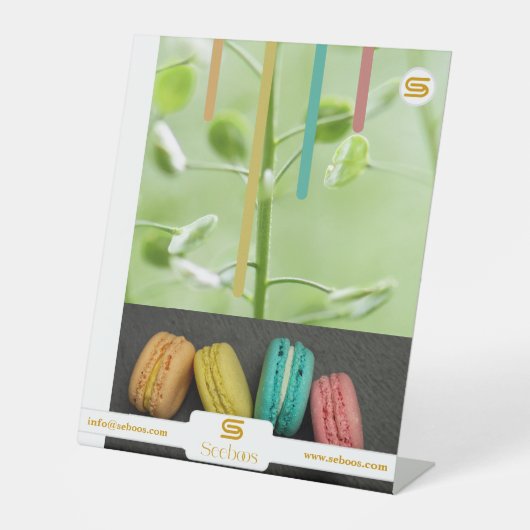 SEEBOOS SOCKELSCHILD (Vorderseite)