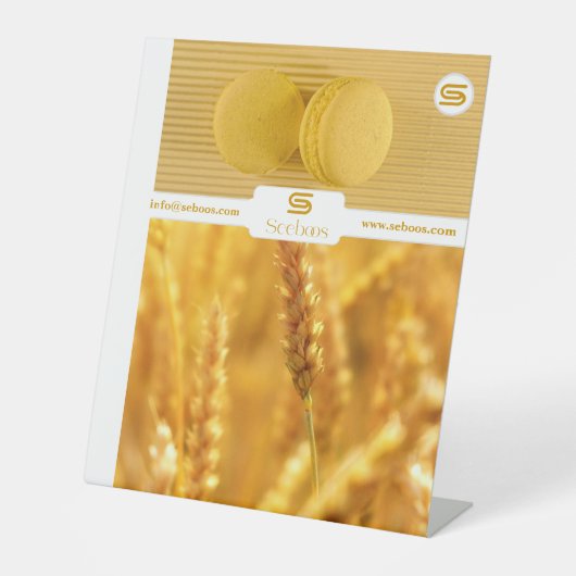 SEEBOOS SOCKELSCHILD (Vorderseite)