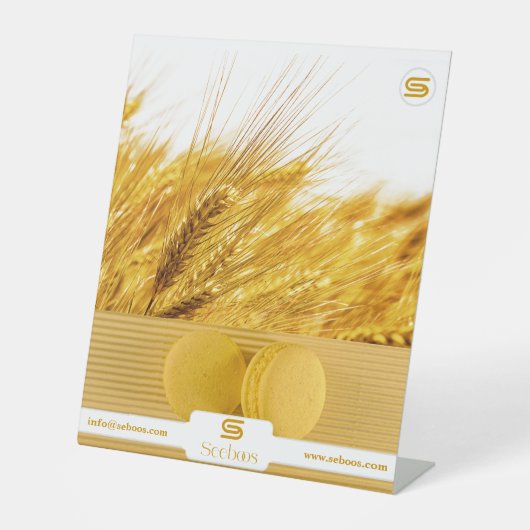 SEEBOOS SOCKELSCHILD (Vorderseite)