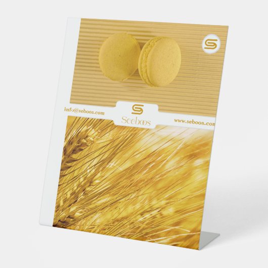 SEEBOOS SOCKELSCHILD (Vorderseite)