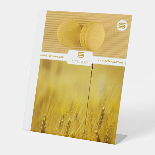 SEEBOOS SOCKELSCHILD (Vorderseite)