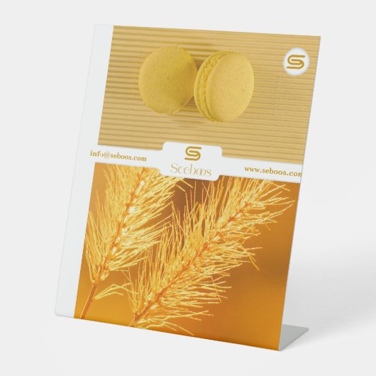 SEEBOOS SOCKELSCHILD (Vorderseite)