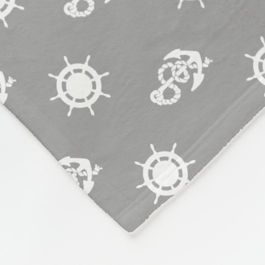 Seeboots-Zitat, was "geschieht auf dem Boot " Fleecedecke (Ecke)