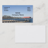 Seebootsdock Visitenkarte (Vorne/Hinten)