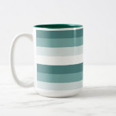 Seebrasse Streifen Zweifarbige Tasse (Links)