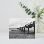Seebrücke Postkarte (Stehend Vorderseite)