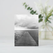Seebrücke Postkarte (Stehend Vorderseite)