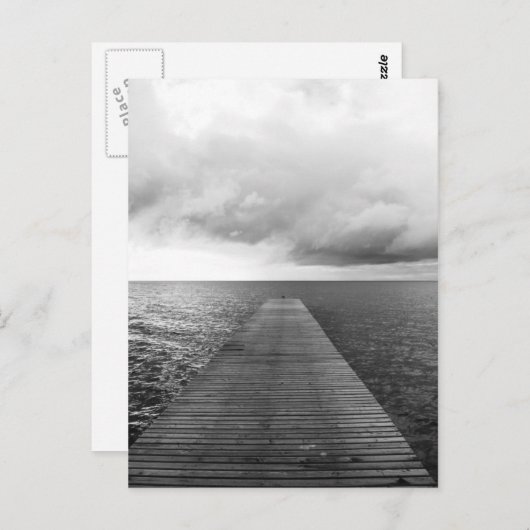 Seebrücke Postkarte (Vorne/Hinten)