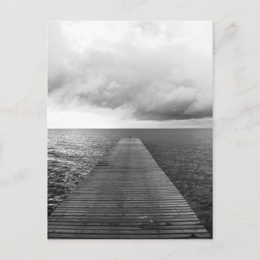 Seebrücke Postkarte (Vorderseite)