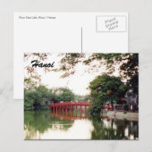 Seebrücke von Hanoi Postkarte (Vorne/Hinten)