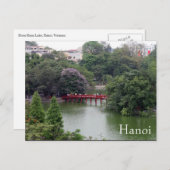Seebrücke von Hanoi Postkarte (Vorne/Hinten)