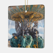 Seebrunnen am Platz de la Concorde - Paris Keramikornament (Links)