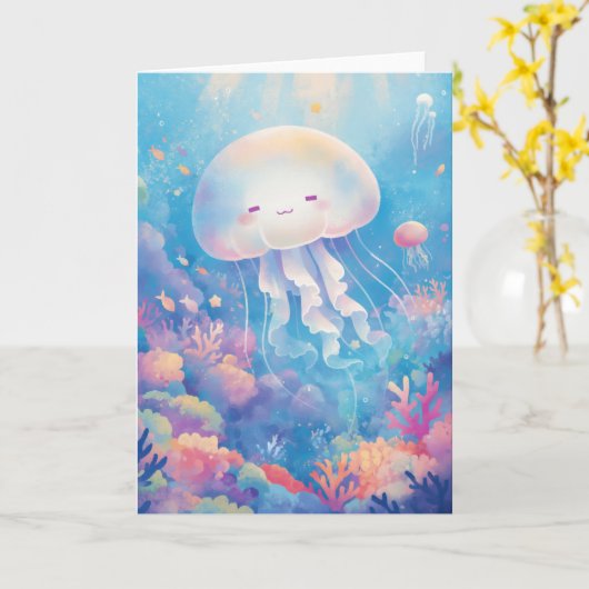 Seebügel in den Sternenstauden Karte (Gelbe Blume)