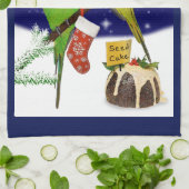 Seed Cake Weihnachtsküche Handtuch (Gefaltet)