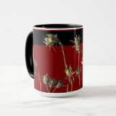 Seed Pods on a Combo Mug (15 oz) Tasse (Vorderseite Links)
