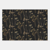 Seed Pods on a Wrapping Paper Set  Geschenkpapier Set (Vorderseite 3)