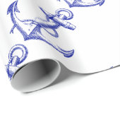 Seedas boots-Anker der Männer Geschenkpapier (Rolleneckpunkt)