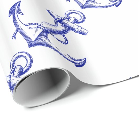 Seedas boots-Anker der Männer Geschenkpapier (Rolleneckpunkt)