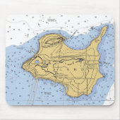 Seediagramm Mousepad Kellys Insel-, OH- (Vorne)