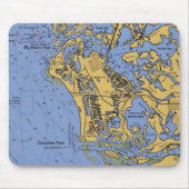 Seediagramm Mousepad Marco Insel-, Florida (Vorne)