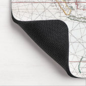 Seediagramm östlich von Indien | Indonesien Mousepad (Ecke)