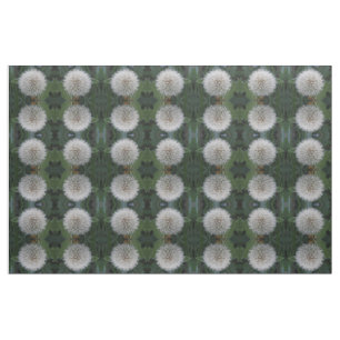 Seeding Dandelion Blume Bloral Gemustert Stoff
