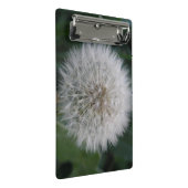 Seeding Dandelion Blume Mini Clipboard Klemmbrett (Schrägansicht)